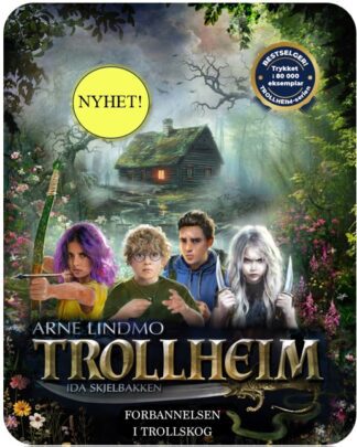 Trollheim, Arne Lindmo, Ida Skjelbakken, roman, fantasy, realisme, troll, midgarsormen, Hel, fenrisulven, norrøn mytologi, norsk folketro, spenning, kjærlighet, underholdning, Bobseybarna, Nancy Drew, action, slukealder, 8 - 13 år, barnebok, roman, illustrert barnebok, lese høyt, lese selv, barneboktips, leseglede, ark, Norli, bibliotek, bokhandel, Deichamn, Arks barnebokpris, Norli junior, barneboktips, illustrasjon, varulv, årets beste barnebok, tweens, KUD-prisen, beste illustrasjoner, Norsk Barnebokinstitutt, Kulturdepartementet, mobbing, gresk mytologi, Arakhne, Medusa, edderkopper, Hades, Hellas, film, hyttetur, horror, skrekk, levendedøde, tenåring, romantisk.