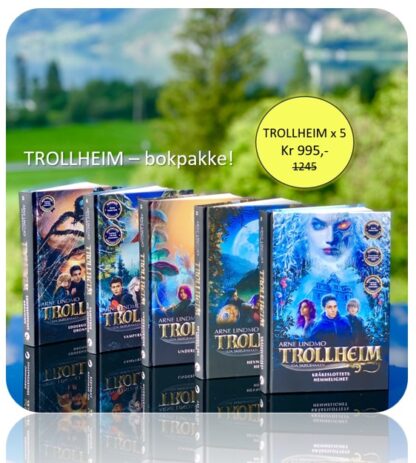 Trollheim, Arne Lindmo, Ida Skjelbakken, roman, fantasy, realisme, troll, midgarsormen, Hel, fenrisulven, norrøn mytologi, norsk folketro, spenning, kjærlighet, underholdning, Bobseybarna, Nancy Drew, action, slukealder, 8 - 13 år, barnebok, roman, illustrert barnebok, lese høyt, lese selv, barneboktips, leseglede, ark, Norli, bibliotek, bokhandel, Deichamn, Arks barnebokpris, Norli junior, barneboktips, illustrasjon, varulv, årets beste barnebok, tweens, KUD-prisen, beste illustrasjoner, Norsk Barnebokinstitutt, Kulturdepartementet, mobbing, gresk mytologi, Arakhne, Medusa, edderkopper, Hades, Hellas, film, hyttetur, horror, skrekk, levendedøde, tenåring, romantisk.